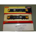 A HORNBY R2901XS Class 50 diesel locomotive 'Illustrious' DCC sound fitted - VG/E in VG box