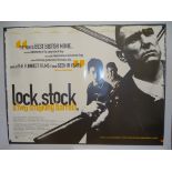 LOCK STOCK & TWO SMOKING BARRELS (1998) - UK Quad Film Poster - GUY RITCHIE - VINNIE JONES - JASON