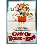 CARRY ON ROUND THE BEND (1971) - British One Sheet film poster - Renato Fratini artwork - (27" x 40"