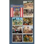 KELLY'S HEROES (1970) - CLINT EASTWOOD - Full set of 8 x British/UK Front of House Stills - 10" x 8"