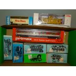 A group of HO Gauge wagons and coaches by MÄRKLIN and PRIMEX, mostly German Outline but also