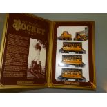 A HORNBY Stephenson's Rocket train pack - VG/E in G box