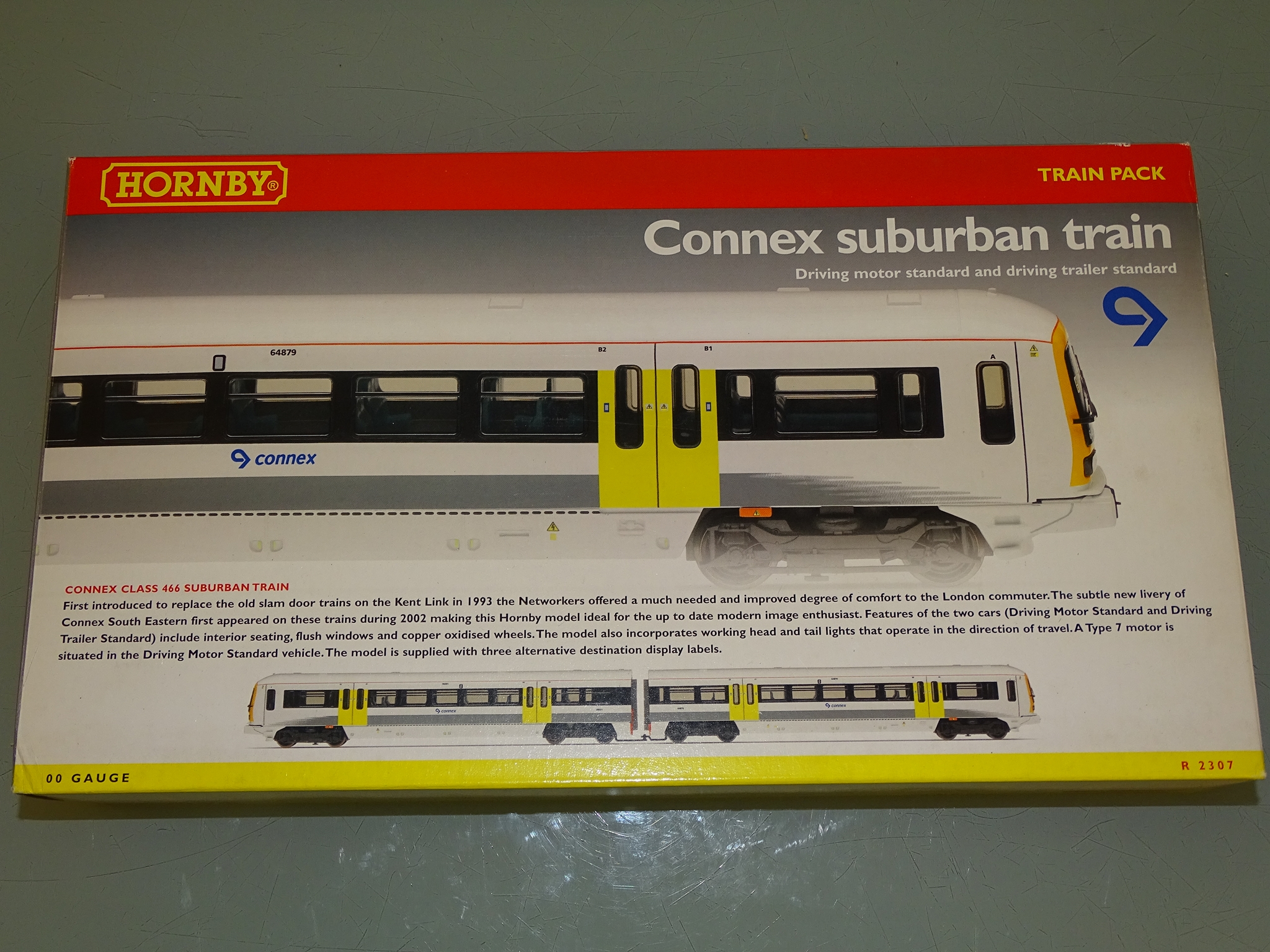 A HORNBY R2307 class 466 EMU in Connex livery - VG/E in VG box