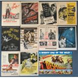 MAGAZINE TRADE ADS LOT x 11 - CITIZEN KANE (1940) / DESPERADOES (Double Page 1943) / GOLDEN EARRINGS