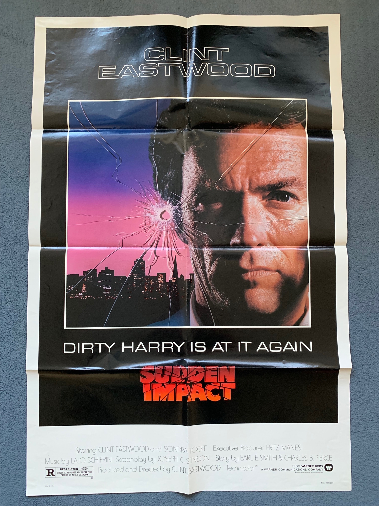 SUDDEN IMPACT (1983) Lot - US One sheet - 27" x 41" (68.5 x 104 cm) Folded (as issued) - Full Set of - Image 2 of 2