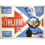 THE ITALIAN JOB (1969) -(1999 re-release) - UK Quad Film Poster (30" x 40" - 76 x 101.5 cm) - Rolled