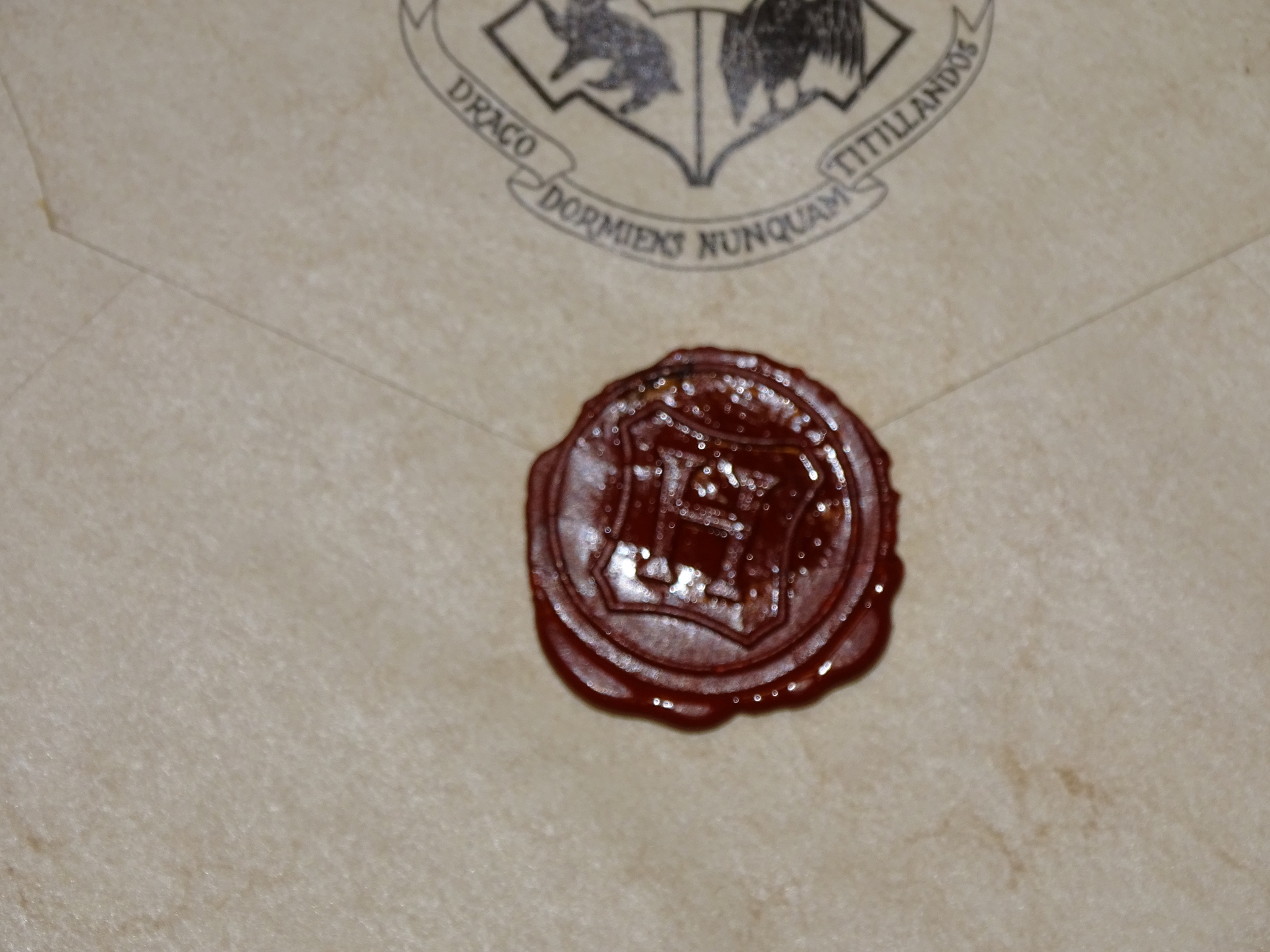 HARRY POTTER AND THE CHAMBER OF SECRETS (2002) - PROP ENVELOPE - RON WEASLEY'S HOGWARTS LETTER - - Image 3 of 7