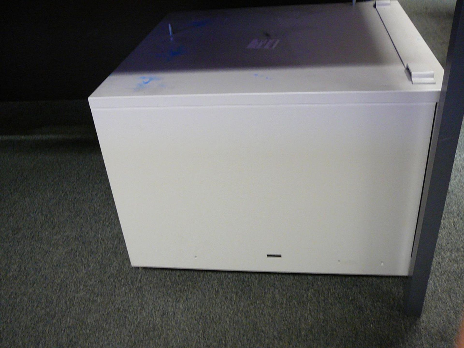 Metal photocopier base unit