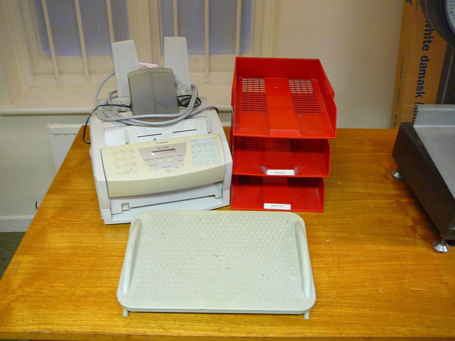 Canon fax machine and office sundries