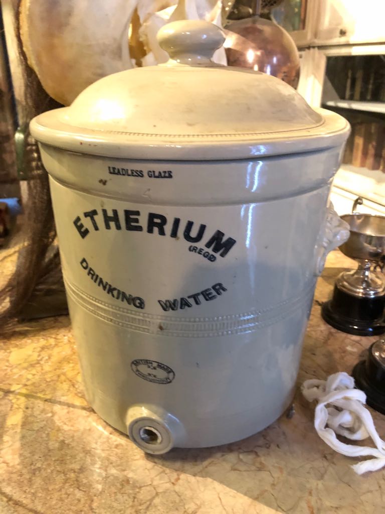 Etherium stoneware water filter