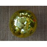 Gold tiled mirrorball