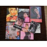 Collection of Audrey Hepburn books and collectable calendars