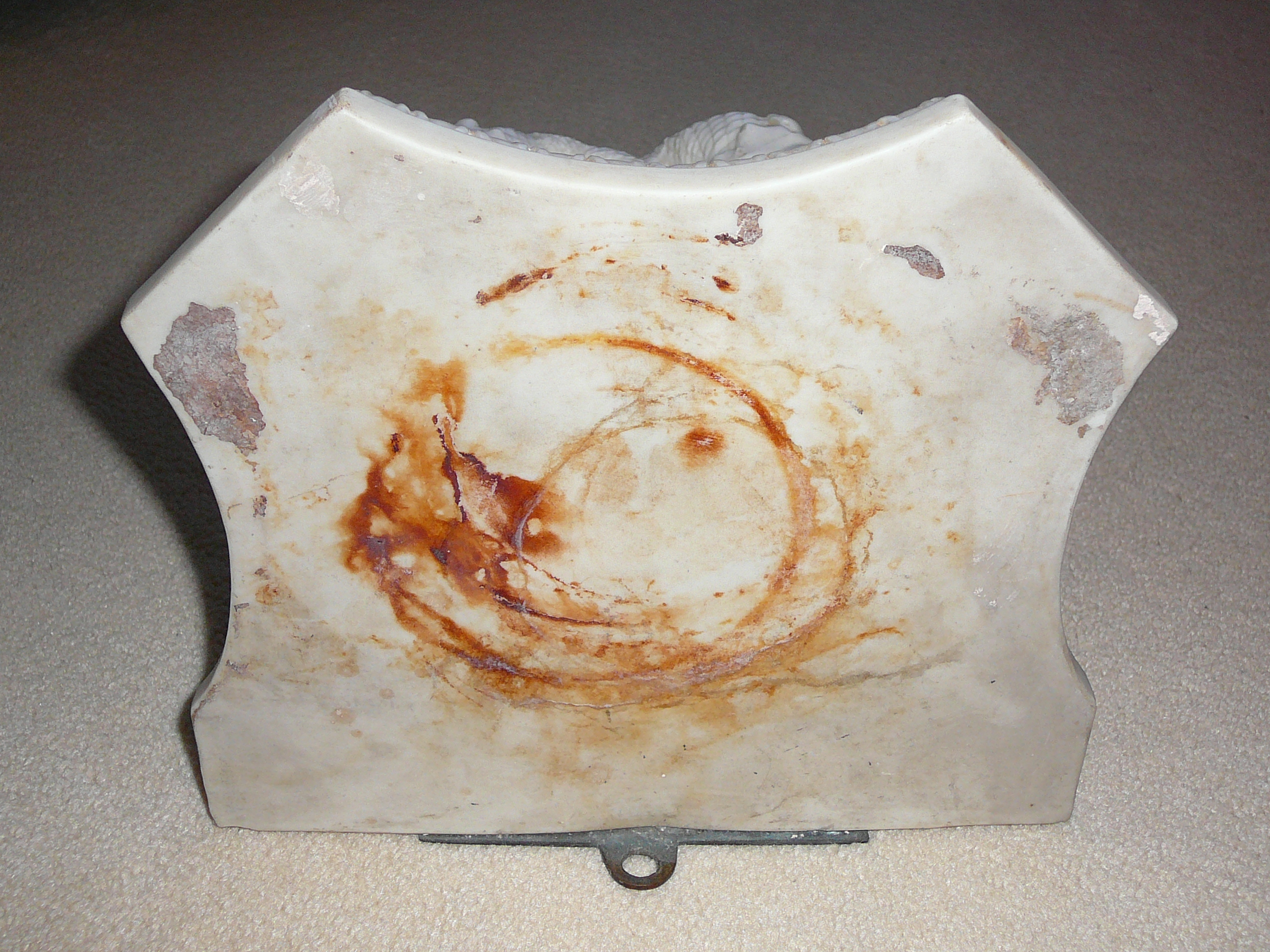 Copeland Parian decorative wall bracket with minor inobtrusive damage to one side. - Image 5 of 6