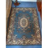 Fringed carpet (appx 5'3 x 4'3)