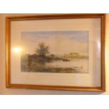 Pair of framed watercolours (signed A Vincent)