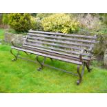 Edwardian 6ft garden bench