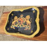 Heraldic platter