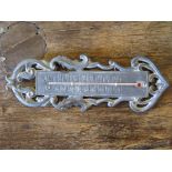 Cast-iron garden thermometer