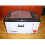 Vintage Belling enamel counter top mini oven.