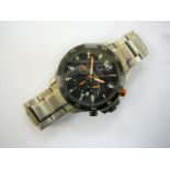 Gents Accurist Chronograph Divers quartz wristwatch