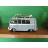 Metal VW campervan