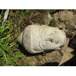 Buddah face wall ornament