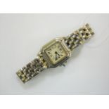 Ladies Cartier Panthere 1320 quartz wristwatch