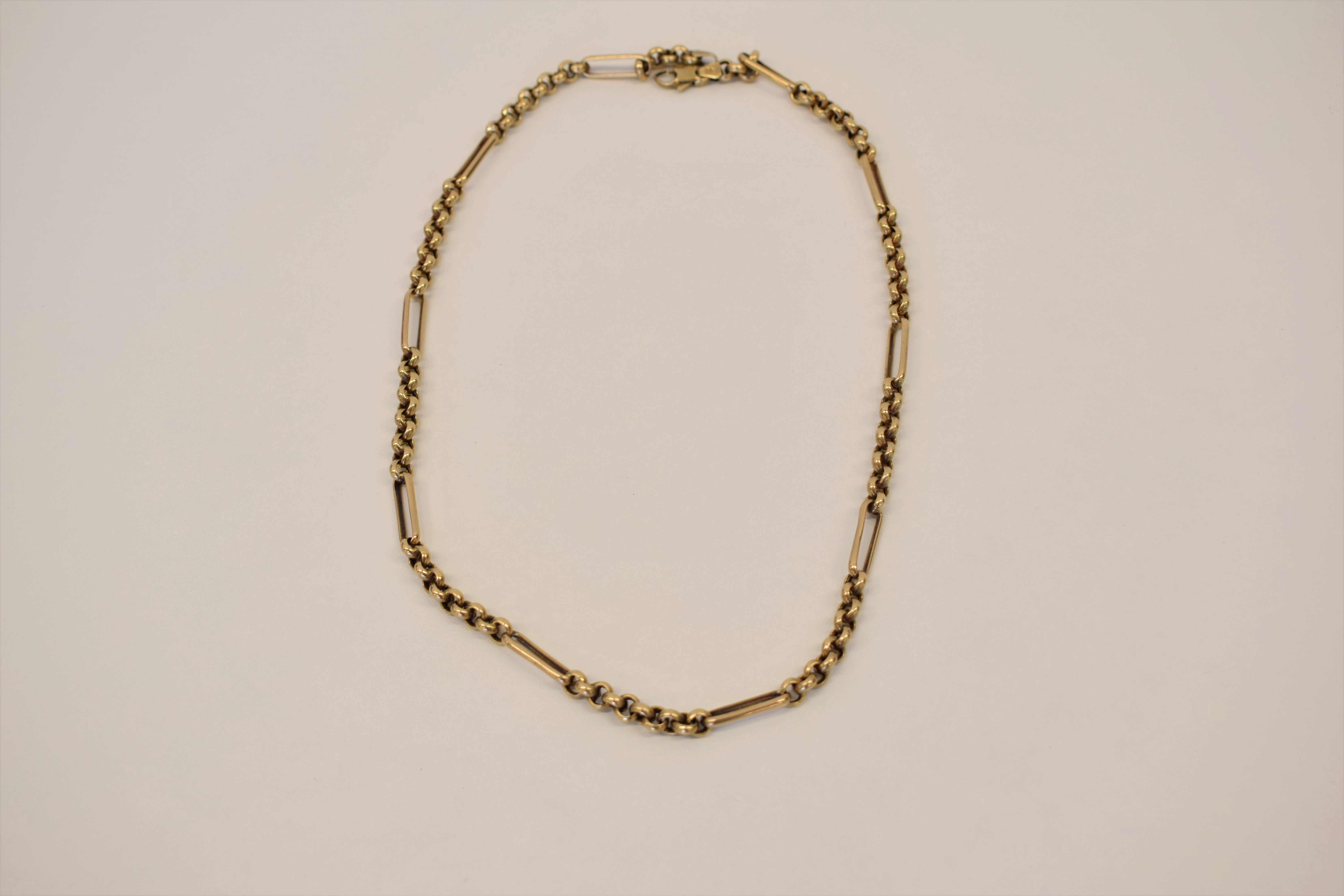 9ct gold hallmarked chain