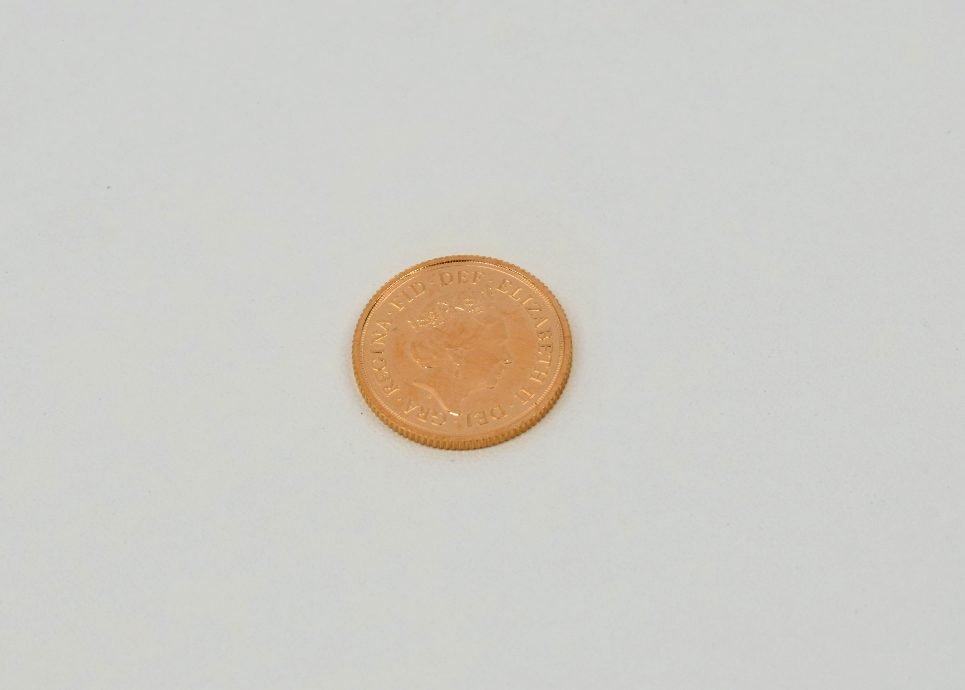 22ct gold coin non-hallmarked - Image 2 of 2