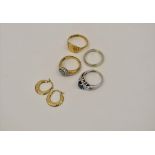 Ladies and Gents 9ct gold hallmarked and non-hallmarked rings (inc. white gold)