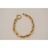 Gold bracelet 18ct yellow gold non-hallmarked