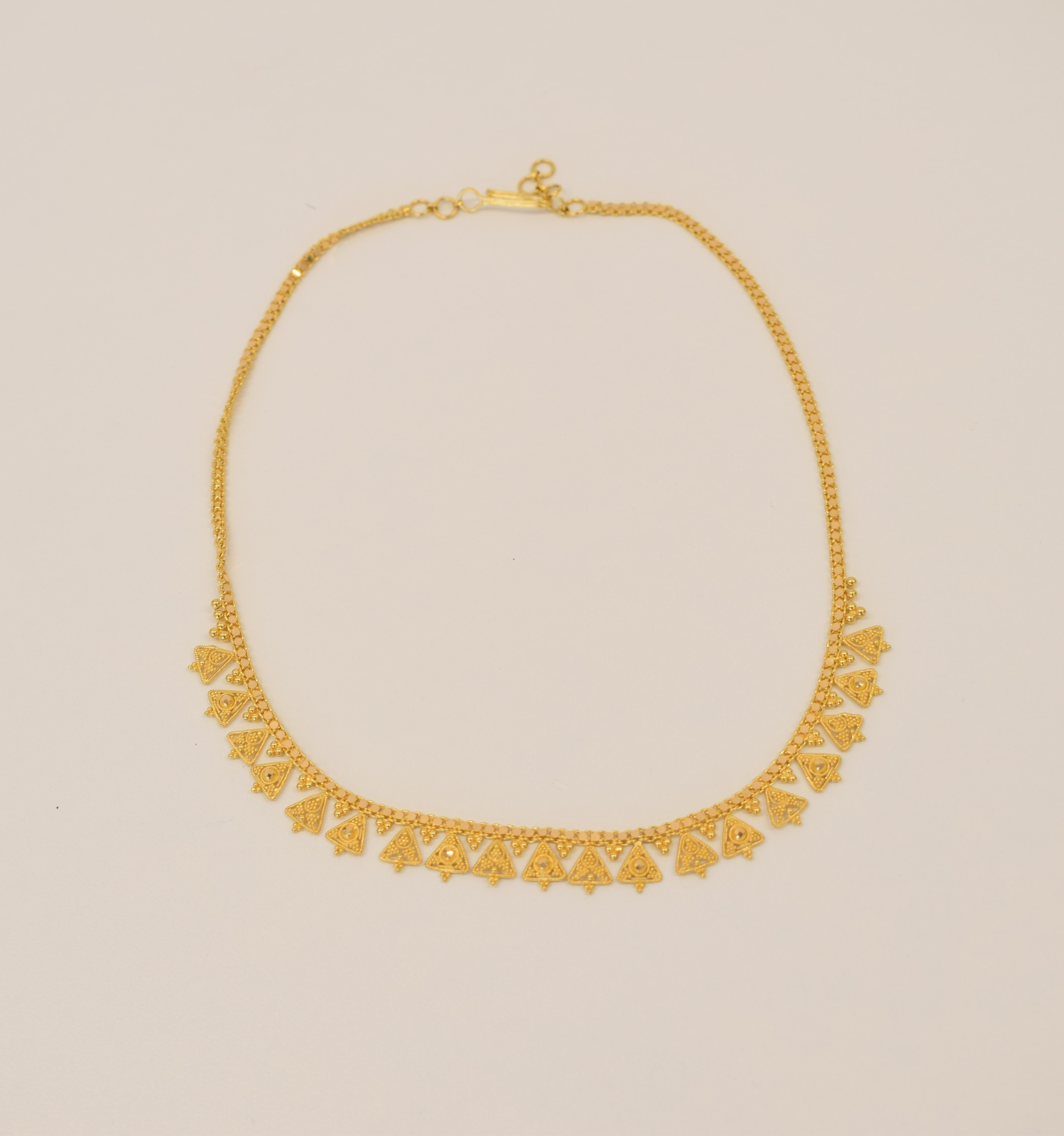 Mixed 22ct gold necklets - Image 3 of 7