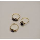 9ct gold rings