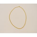 Asian gold snake chain necklet