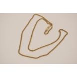 Curb chain 9ct yellow gold hallmarked