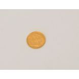 Miscellaneous 22ct yellow gold non-hallmarked coin