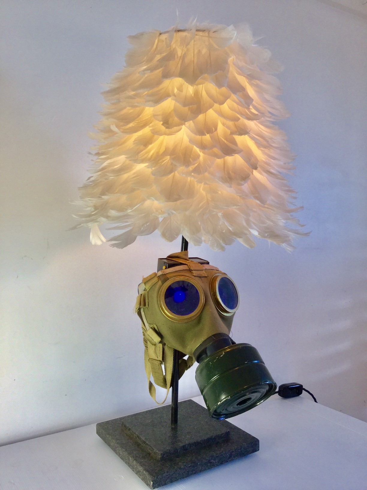 Gas Mask Lamp - Image 2 of 2