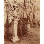 EUGENE ATGET - Libourne 1857 - Paris 1927 - Versaille, Bosquet de L'Arc de Triomphe [...]