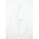 ALBERTO VIANI - without title - 1978 - pencil drawing on paper - signature and [...]