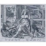 Wohl Karel van Mallery1571 Antwerpen - 1635 Arachne - aus einer Folge von acht Musen des