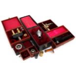 A Collection of Microscope Acessories,