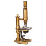 A Brass Leitz Microscope