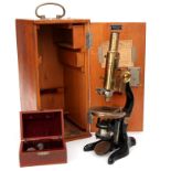 A Leitz Polarizing Microscope,