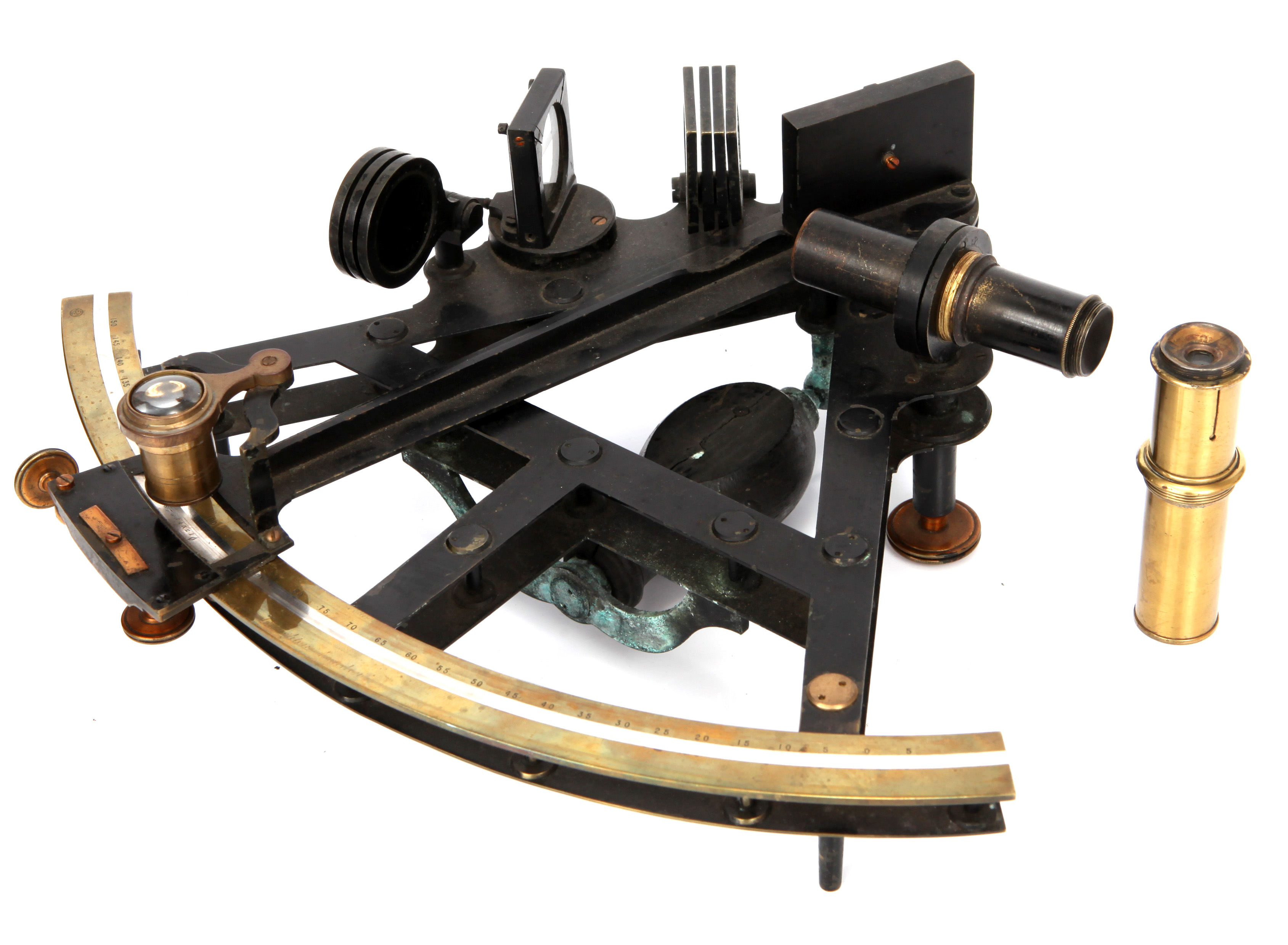 A Double Framed Sextant by Troughton,