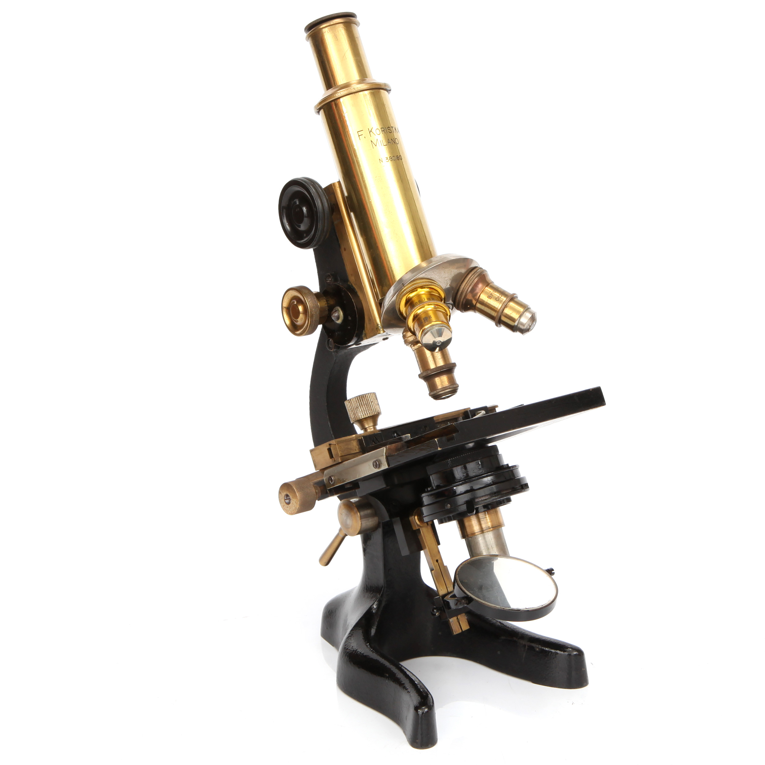 A Spanish Koristka Microscope,