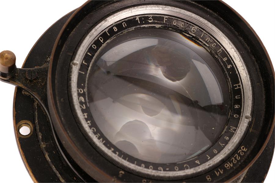 A Hugo Meyer Trioplan f/3 6" Lens, - Image 2 of 2