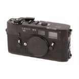 A Leica M5 Rangefinder Body,