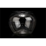 A Large Free-Blown Glass Leech Jar,