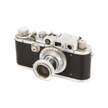 A Leica IIIa Rangefinder Camera,