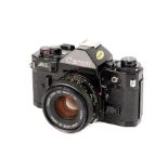 A Canon A-1 SLR Camera,